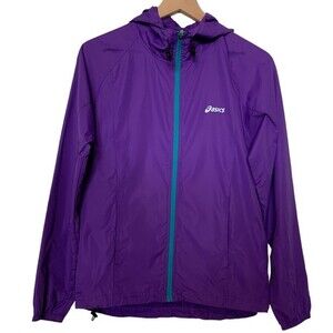 Asics  purple rain jacket. Size Small. Excellent condition!